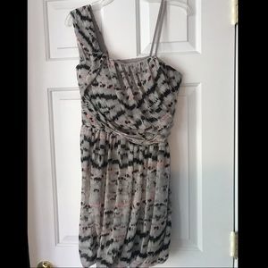 BCBG Bubble Hem Cocktail Dress